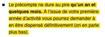 Les textes sélectionnés sont mis en forme.